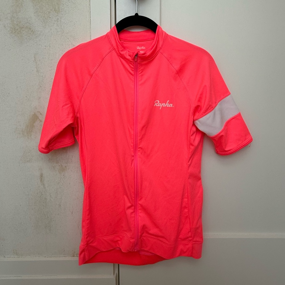 Rapha Neon Pink Cycling Top